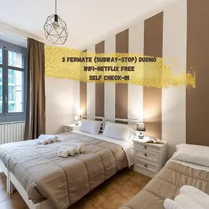  Appartamento Elegant Near Metro Porta Romana,3 Fermate Subway-stop A Duomo, Wifi-netflix Free